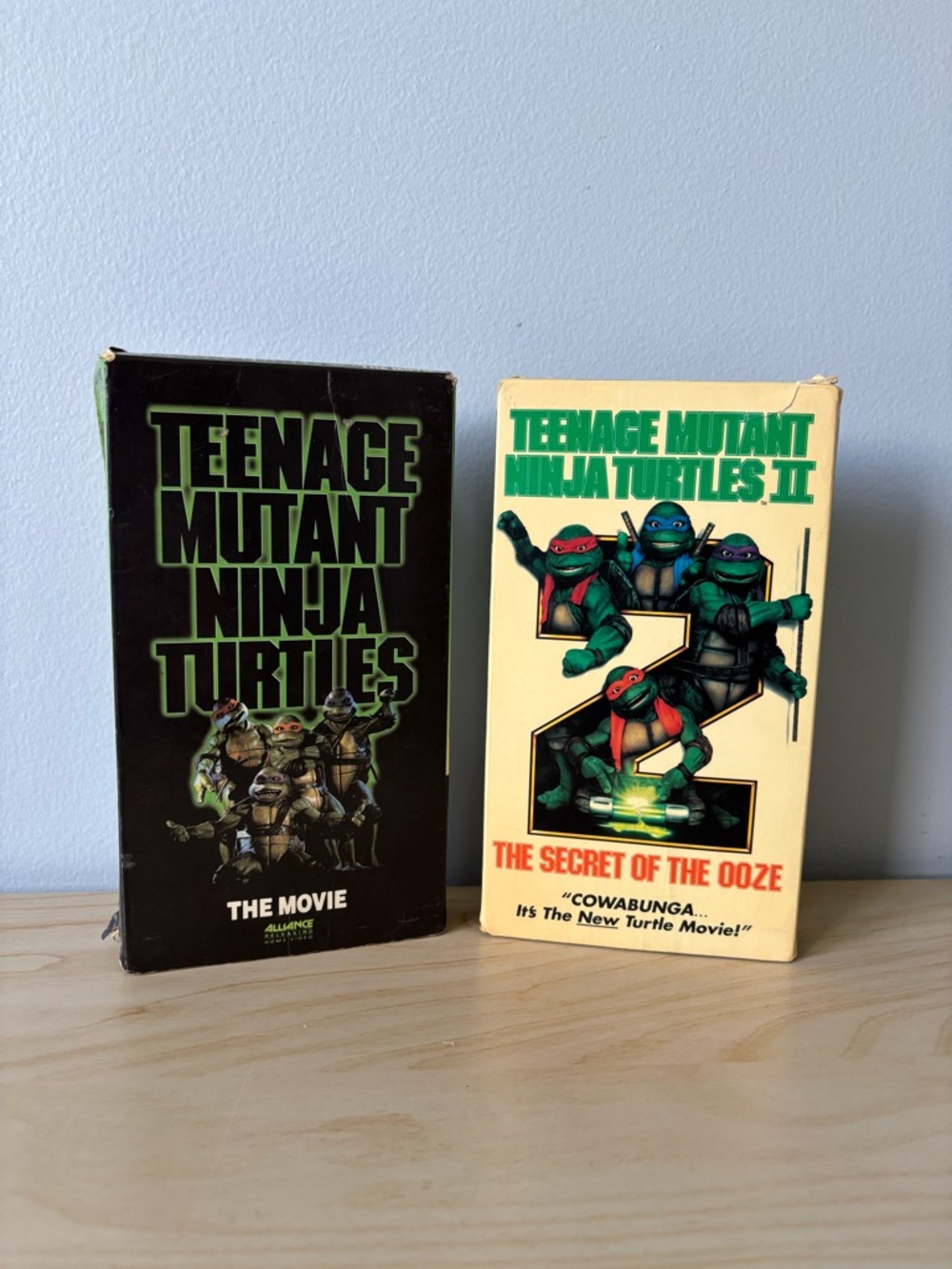 Teenage Mutant Ninja Turtles VHS Movie Collection - 1990 / 91 - Tested